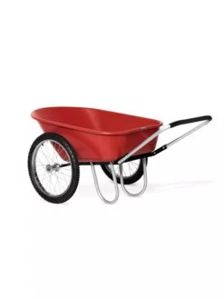 Poly-Tough Cart: A Two-Wheel Wheelbarrow -Soil N Tool Sales 40186 088 tif