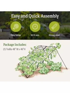 Large Cucumber Trellis 7 Large Cucumber Trellis -Soil N Tool Sales 8587082 product details