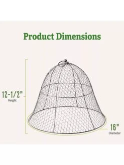 Chicken Wire Cloche -Soil N Tool Sales 8590210 2