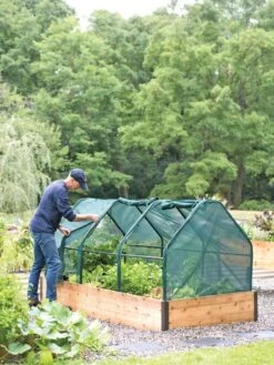 3-Season Plant Protection Tent, 4' X 8' -Soil N Tool Sales 8598282 0101 tif