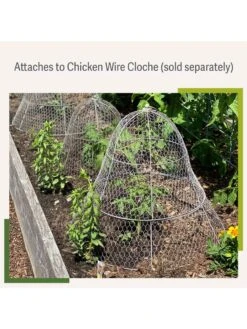 Chicken Wire Cloche Extension -Soil N Tool Sales 8599107 2