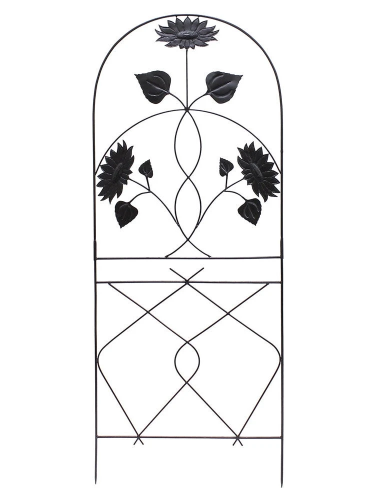 Achla Designs Sunflower Garden Trellis 1 Achla Designs Sunflower Garden Trellis