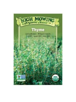 Thyme Organic Seeds -Soil N Tool Sales 8599882 02v