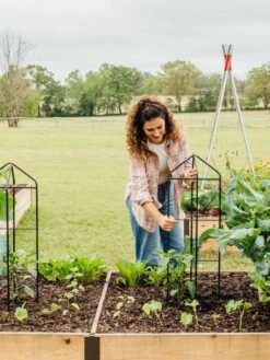 Zenith Folding Garden Supports, Set Of 2 -Soil N Tool Sales 8600073 324 tif