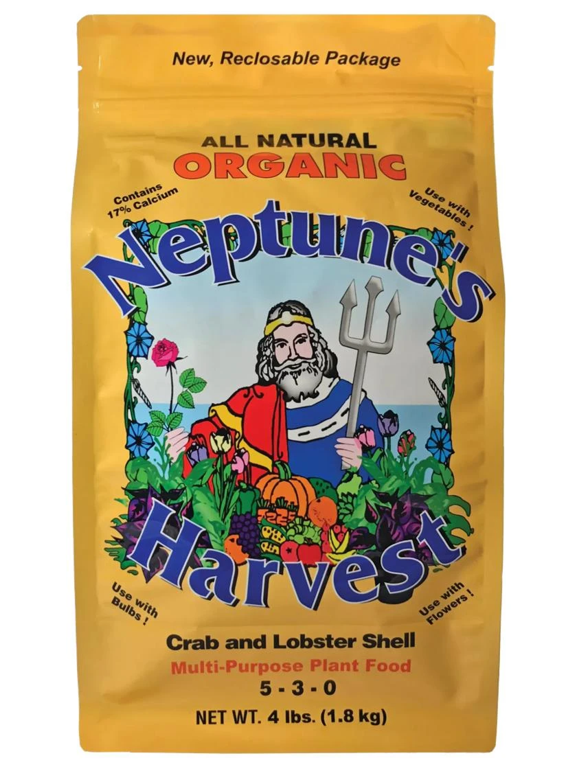 Neptune's Harvest Crab & Lobster Shell Plant Food, 4 Pound 1 Neptune's Harvest Crab & Lobster Shell Plant Food, 4 Pound