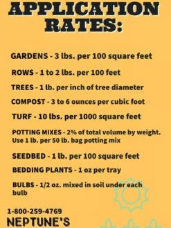 Neptune's Harvest Crab & Lobster Shell Plant Food, 4 Pound 5 Neptune's Harvest Crab & Lobster Shell Plant Food, 4 Pound -Soil N Tool Sales 8610162 04V tif