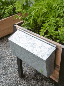 Galvanized Garden Tool Storage Box 9 Galvanized Garden Tool Storage Box -Soil N Tool Sales 8610811 GalvanizedToolStorageBox gif