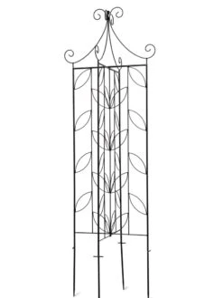 4 Sided Leaf Obelisk, 72" -Soil N Tool Sales 8611658 3774 tif