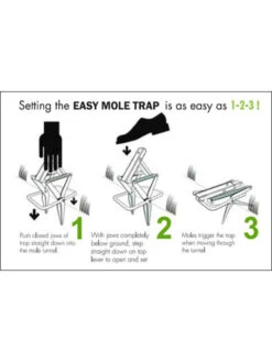 Easy Mole Trap 6 Easy Mole Trap -Soil N Tool Sales 8612557 04v 1