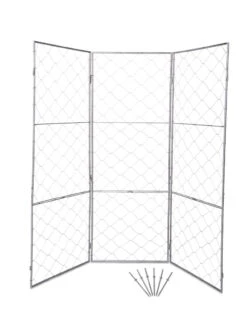 Chicken Wire Pea Trellis 13 Chicken Wire Pea Trellis -Soil N Tool Sales 8612718 0050