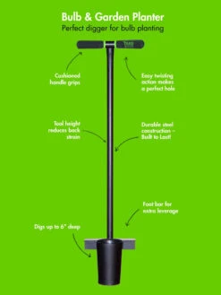 Yard Butler® Long Handled Bulb Planter 5 Yard Butler® Long Handled Bulb Planter -Soil N Tool Sales 8613157 03v