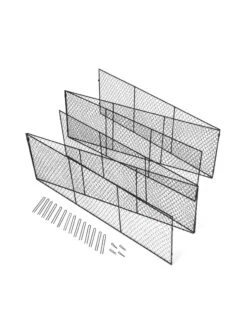 Chicken Wire Critter Fence, 16" High -Soil N Tool Sales 8613249 3969