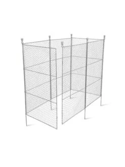 Tall Chicken Wire Critter Fence With Gate 21 Tall Chicken Wire Critter Fence With Gate -Soil N Tool Sales 8613260 6052