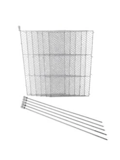 Tall Chicken Wire Critter Fence Extension Panel, Set Of 2 -Soil N Tool Sales 8613260 6107 1