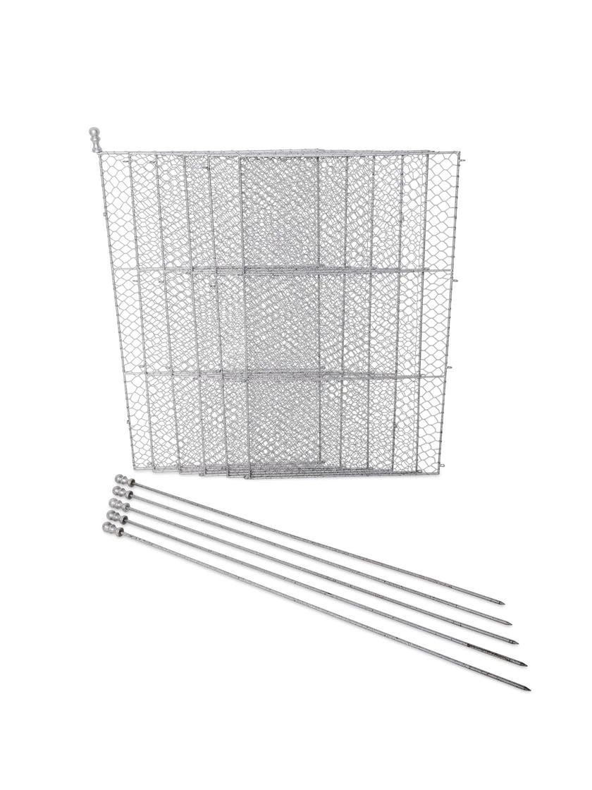 Tall Chicken Wire Critter Fence With Gate 13 Tall Chicken Wire Critter Fence With Gate - Image 13