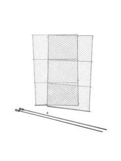 Tall Chicken Wire Critter Fence Extension Panel, Set Of 2 -Soil N Tool Sales 8613262 6063 tall chicken wire critter fence extension panel set of 2 galvanized