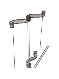 Scroll Linking Stakes, Set Of 3 12 Scroll Linking Stakes, Set Of 3 -Soil N Tool Sales 8613321 5901