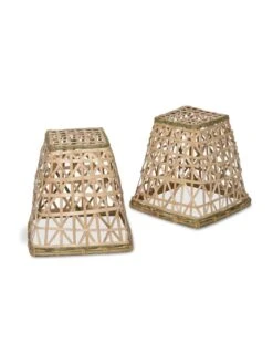 Bamboo Cloche, Set Of 2 -Soil N Tool Sales 8613351 4693