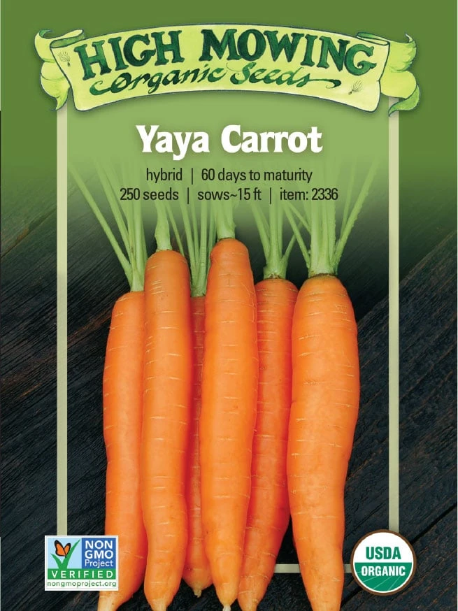 Yaya F1 Carrot Organic Seeds 1 Yaya F1 Carrot Organic Seeds